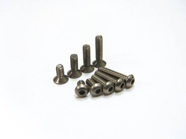 Senkkopfschraube M3x10mm Titanium