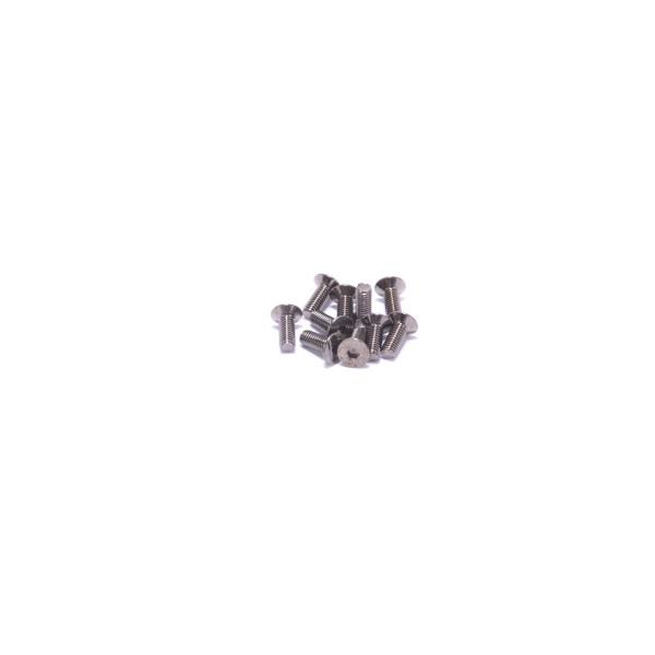 Innensechskant Senkkopf-Schrauben 110Â° - M3x8 mm (10)