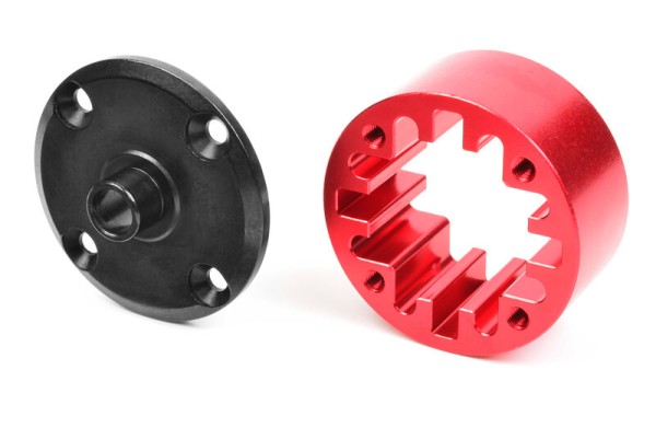 Differential Case - Center - 35mm - Aluminium Center / Steel Flange - 1 pc
