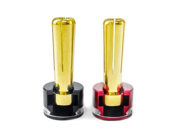 5mm Goldstecker LP mit Griffstück, klemmbar