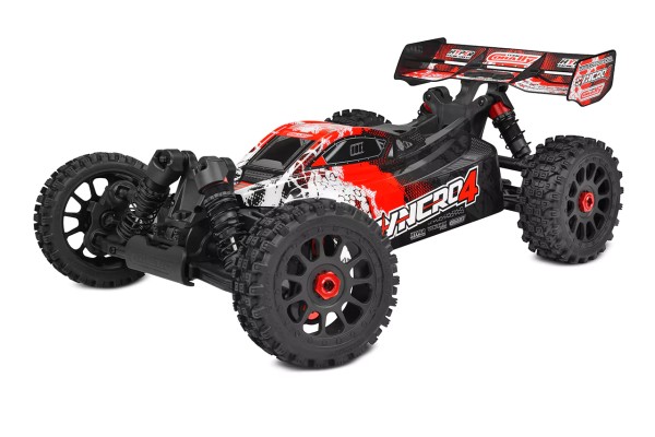 Corally Syncro-4 4S Brushless Buggy ARTR rot