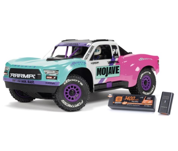 ARRMA MOJAVE GROM 223S BLX 1:16 Small-Scale 4x4 Desert Truck türkis RTR