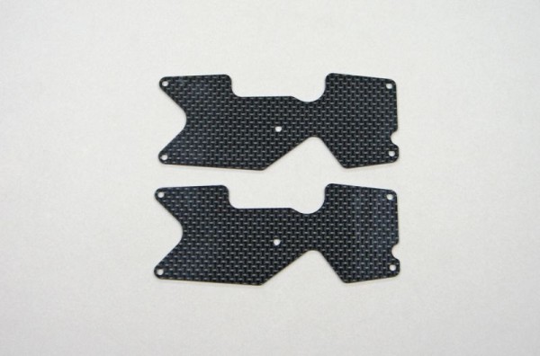 Querlenkerplatte Hinten 1mm Kohlefaser, MBX-8T