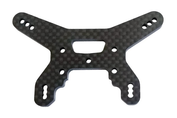 B74.1 Dämpferbrücke hinten, 27.5mm, Kohlefaser
