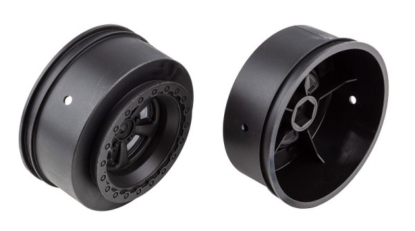 DR10 Drag Rear Wheels, black