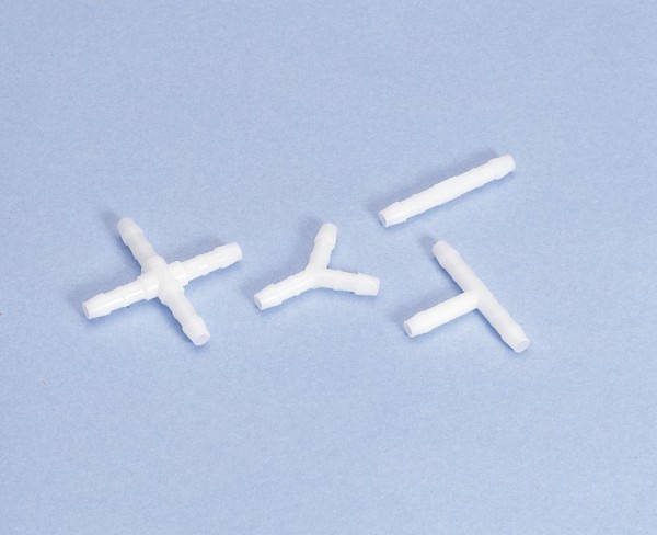 Schlauchverbinder 4 mm Kreuz