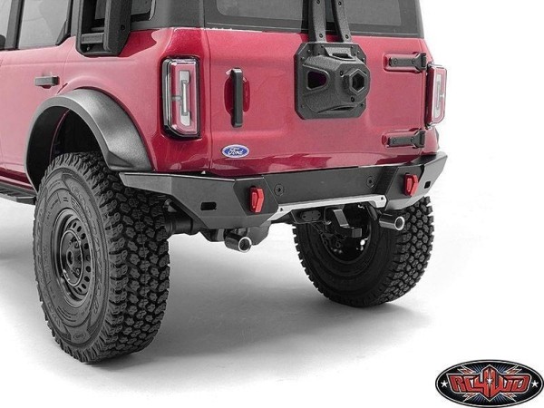 Rook Metal Rear Bumper with Hitch Bar for Traxxas TRX-4 2021