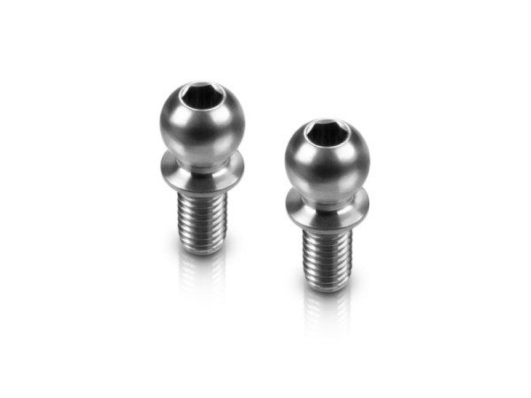 Hudy Titan Ball Stud D=4.9 / L=6 / S=3,5 / 2mm Hex (2)