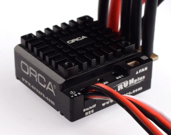 ORCA Runplus 80A Brushless / Brushed Regler inkl. Programmierkarte