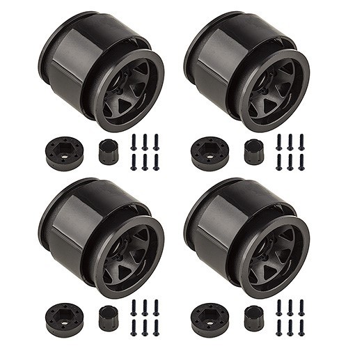 Element RC Enduro Trigon Wheels, 1.55, black