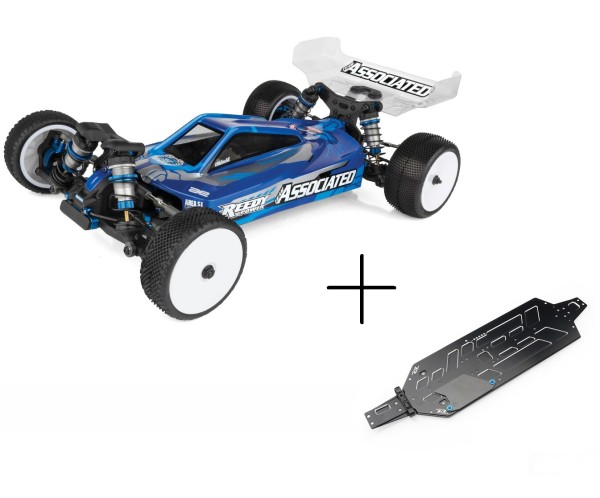 Asso B84 RDRP-Edition 4WD Buggy Team Kit 1:10 (Teppich)