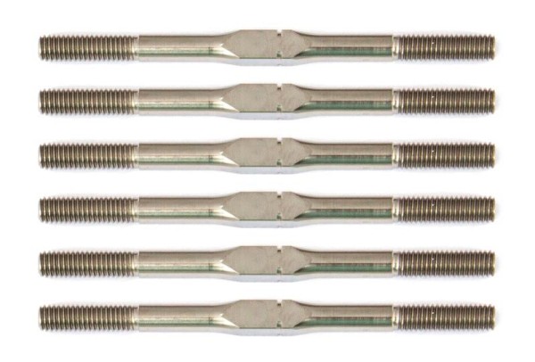 B6.4 FT M3x48mm Titanium Spurstangen-Set