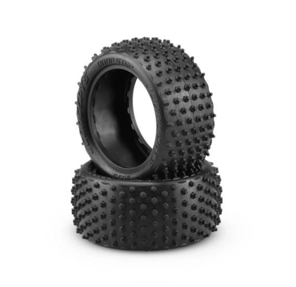 1:10 „Drop Step" pink Heckreifen (medium-soft), JConcepts