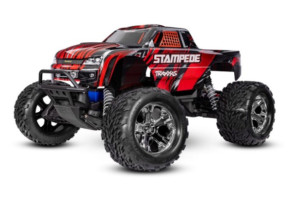 Traxxas Stampede HD 2WD Monster-Truck rot RTR