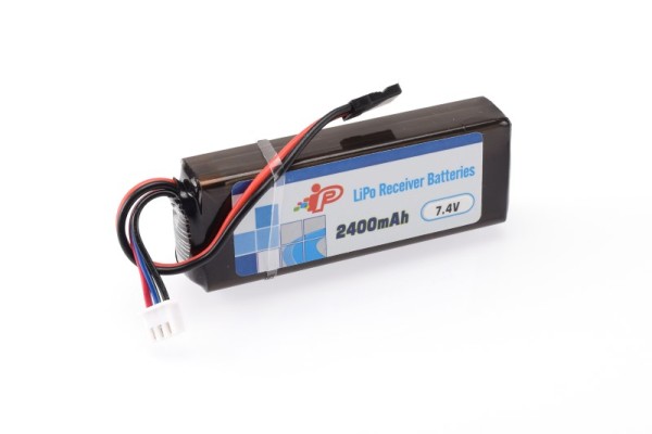 7,4V 2400mAh RX LiPo Straight, Intellect