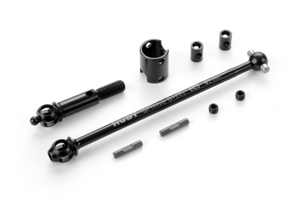 XB4 ECS Front Doppelgelenkkardan - 83mm Mit 2,5mm Pin