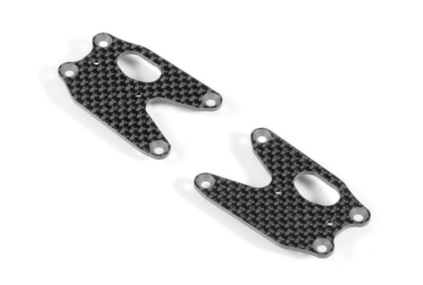 Kohlefaserplatte 1,6mm Querlenker Hinten Unten (L+R)