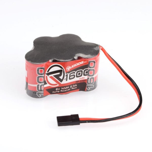6V 1600mAh NiMH Hump Empfängerakku (JR)