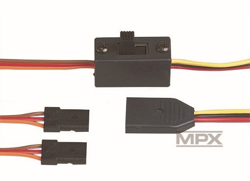 Mini-Schalterkabel (UNI/MP-RC) inkl. Ladebuchse *SALE*