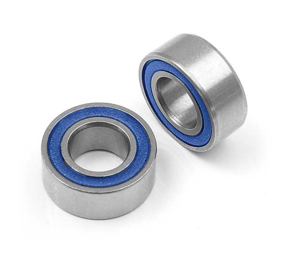 Kugellager 5x10x4mm, gummigedichtet & geölt (2), Xray