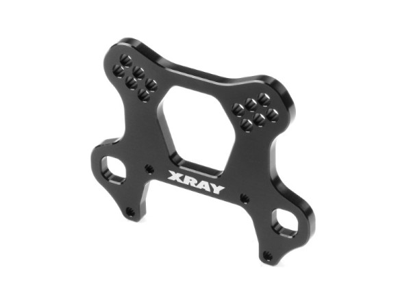 XB8 Alu Dämpferbrücke vorne Semi-Split Bulkhead (4mm)