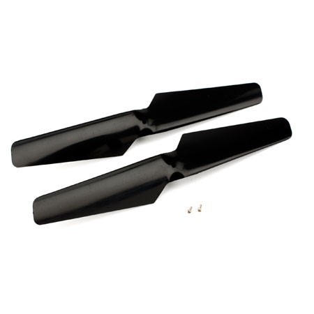 Propeller, rechts drehend, Schwarz (2): mQX