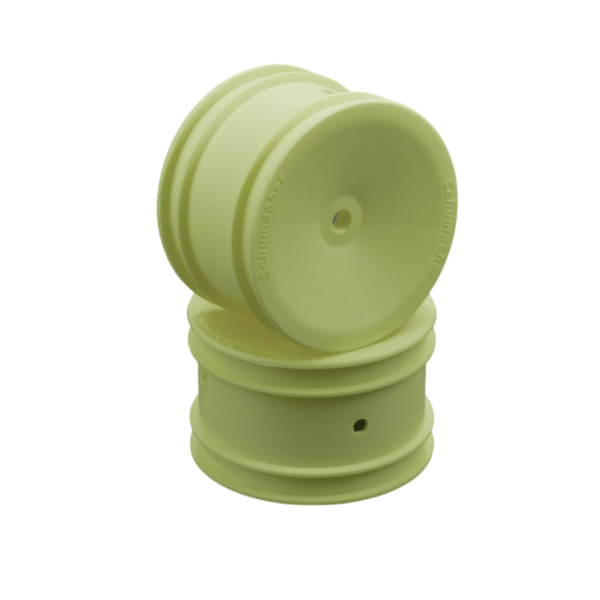 1:10 Heckfelgen gelb 12mm 2,2", Schumacher