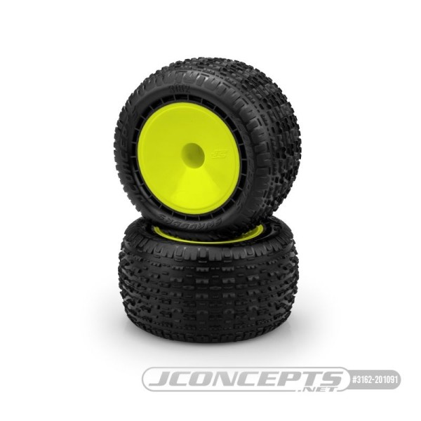 1:10 Truck "Swaggers" pink (med-soft) Front-Komplettrad gelb, JConcepts