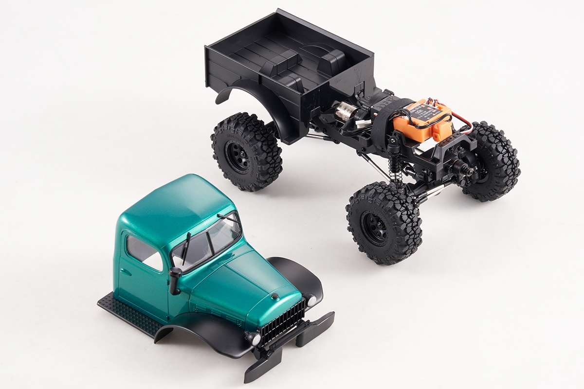 FMS 1:24 FCX24 POWER WAGON RTR ブラシレス FMS 1:24 FCX24 Power Wagon ブラシレスラジコンクローラ RTR – YOYOHOBBY