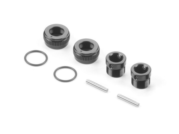 Alu Adjustable Body Post Stop - Black (2)