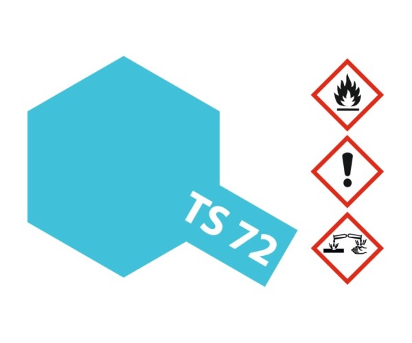 TS-72 Blau Transpar./Klar 100ml