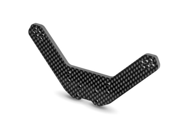 XT2 Carbon Shock Tower For Bridge Upper Deck - Lower - Rear