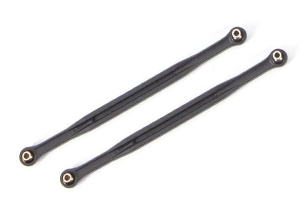 Wide-X-Maxx Vorspur-Stangen schwarz (2) 202,5mm *SALE*