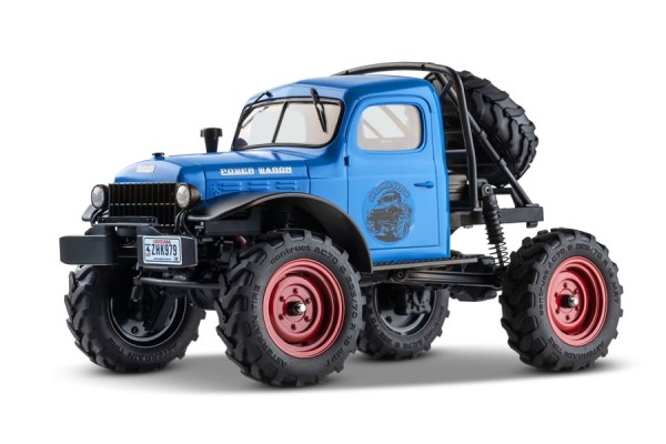 FMS FCX24 Power Wagon Mud-Racer blau RTR
