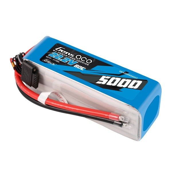 22,2V 5000mAh 80C G-Tech LiPo, Gensace