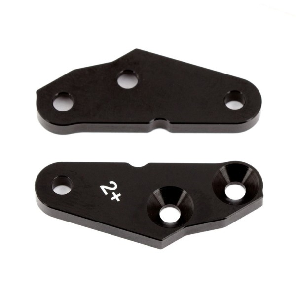 RC8 Lenkhebelarme, +2°, Aluminum