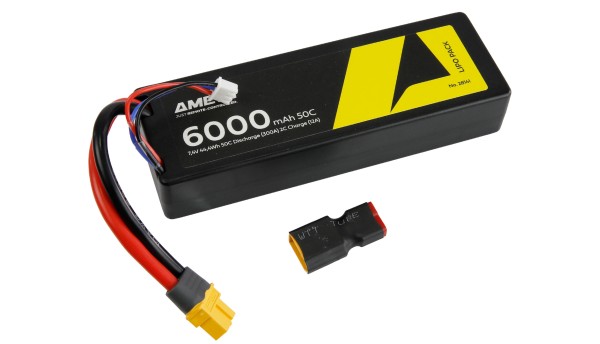 7,4V 6000mAh 50C Hardcase LiPo (XT60) AMEWI