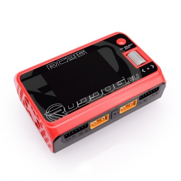 RUDDOG RC215 Dual Lader (1-6S 2x15A 250W) 7-28V