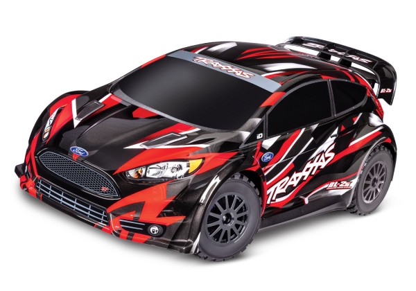Traxxas Ford Fiesta ST Rally BL-2S rot ARTR