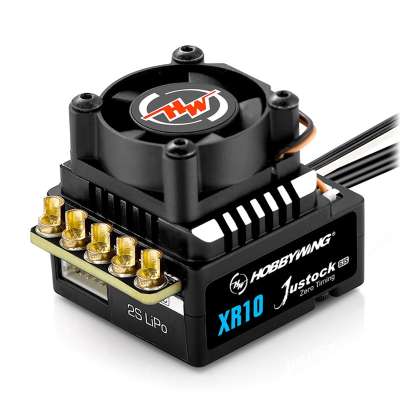 Xerun XR10 JuStock G3S 60A 1:10 BL-Regler, Hobbywing | Xerun