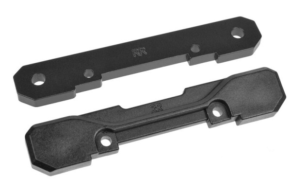 Querlenkerhalter hinten/hinten (D) Alu 4mm, mit Cover