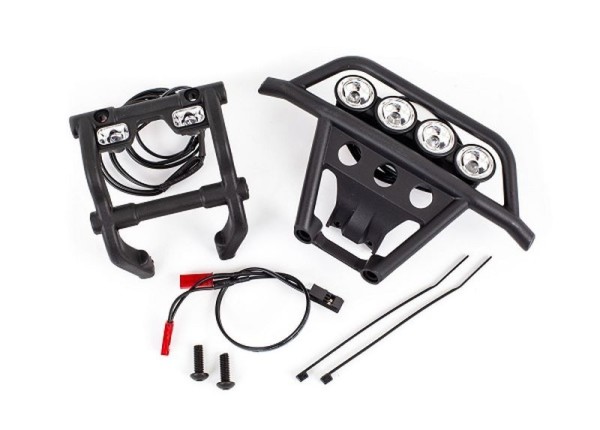 LED Licht-Set komplett (mit Bumper v/h + BEC Y-Kabel)