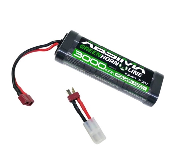 7,2V 3000mAh NIMH Stickakku T+Tamiya-Stecker