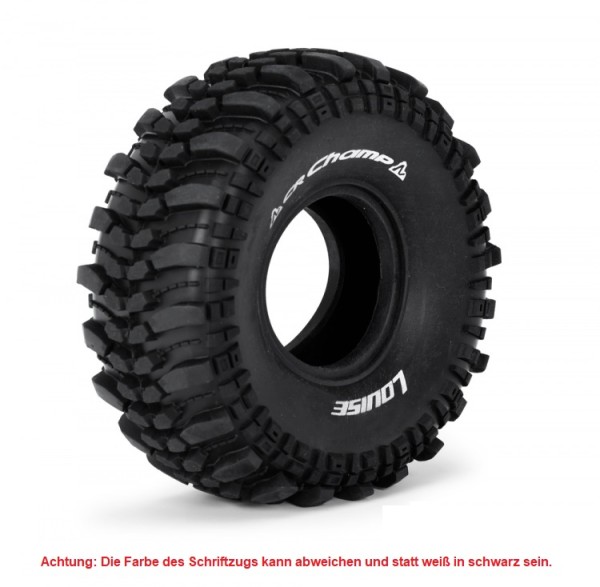 1.9" Ø121mm CR-CHAMP Crawler Reifen Super Soft (ohne Weiße Schrift)