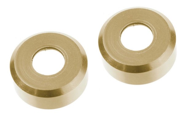 HDA Suspension Arm Insert - Outer - Spacer 1.5mm - Aluminum - Black - 2 pcs