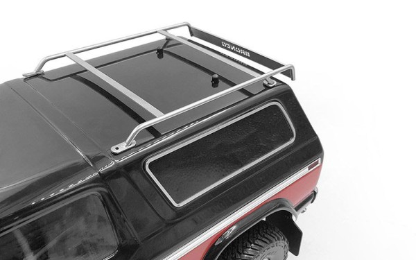 King Roof Rack for Traxxas TRX-4 '79 Bronco RangerXLT Silver