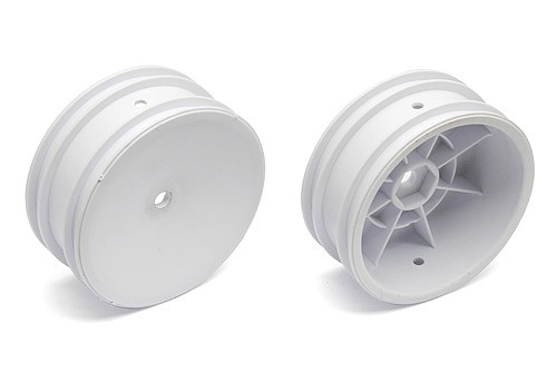 1:10 2WD Frontfelgen Breit, 12mm, weiß, Team Associated
