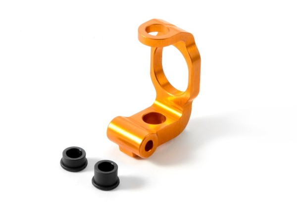 T4 Ars Achsschenkel C-Hub, Nachlauf 0°, Alu Orange