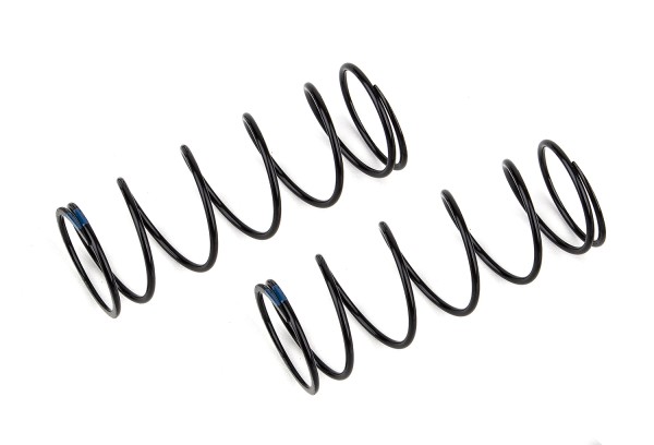 Dämpferfeder 13mm vorne Truck/SC blau (4.8) 54mm, 2 Stück