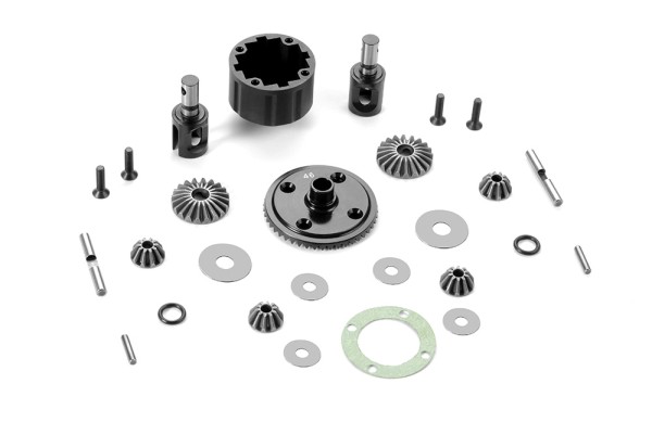 XB8 Differenzial Set Hinten 46 Zähne V2 Set